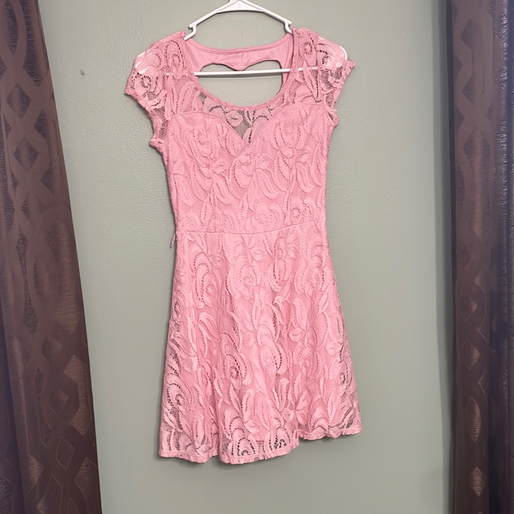 Lace Pink Dress, NOBO